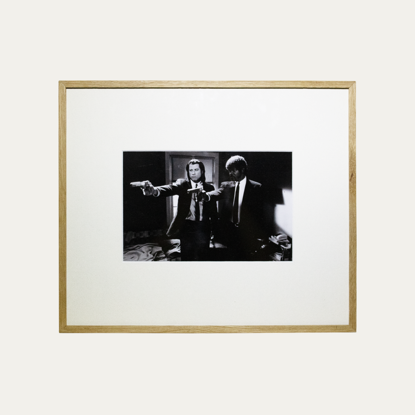 Photo Pulp Fiction 1994 - Samuel L. Jackson & John Travolta