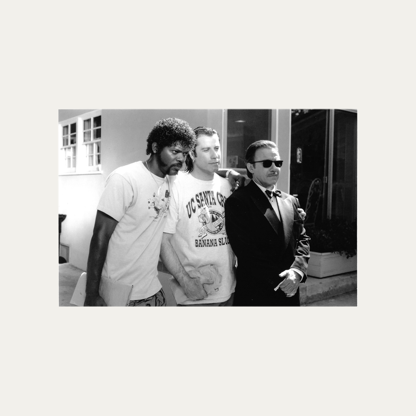 Photo Pulp Fiction 1994 - Samuel L. Jackson, John Travolta & Harvey Keitel