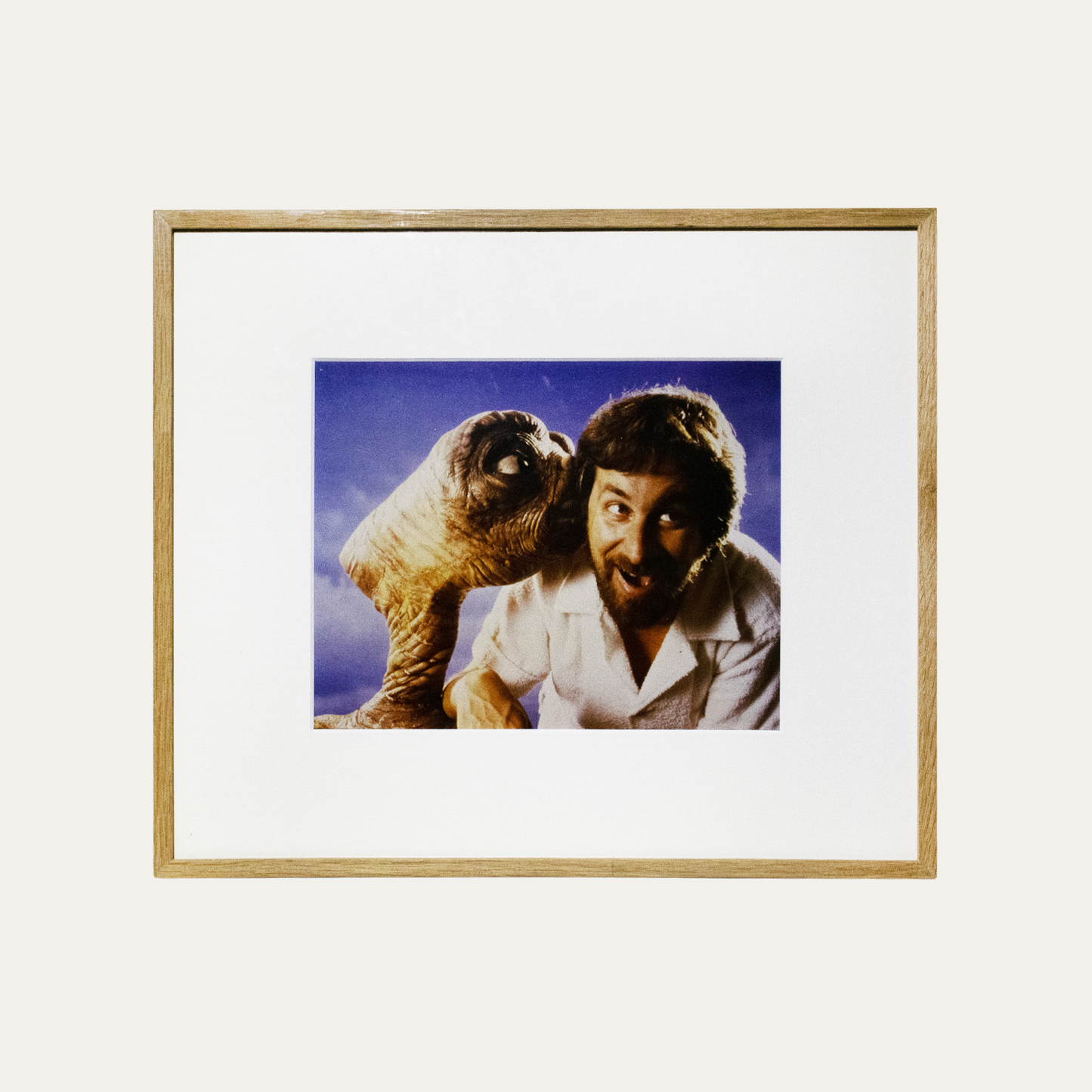 Photo E.T., the extraterrestrial 1982 - Steven Spielberg & E.T