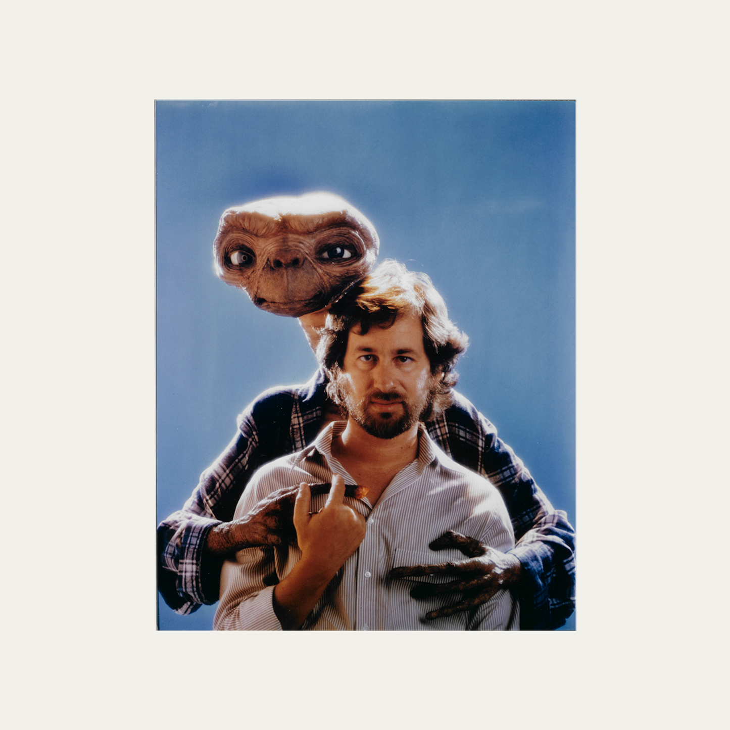 Photo E.T., the extraterrestrial 1982 - Steven Spielberg & E.T
