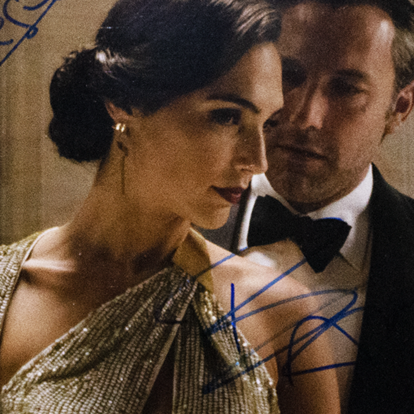 Signed Photo Batman vs Superman: Dawn of Justice 2016 - Gal Galot & Ben Affleck