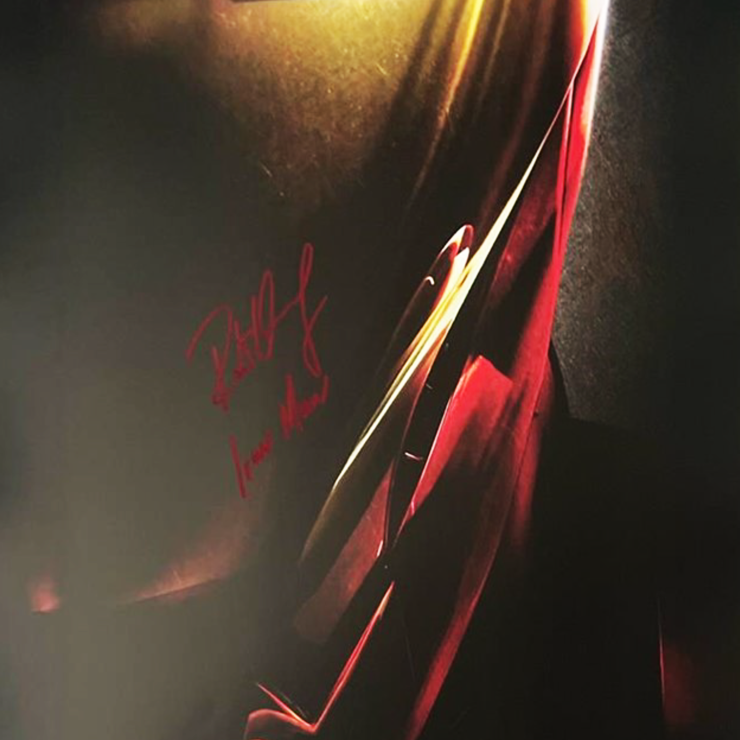 Signed Poster Ironman 2008 - Robert Downey Jr.