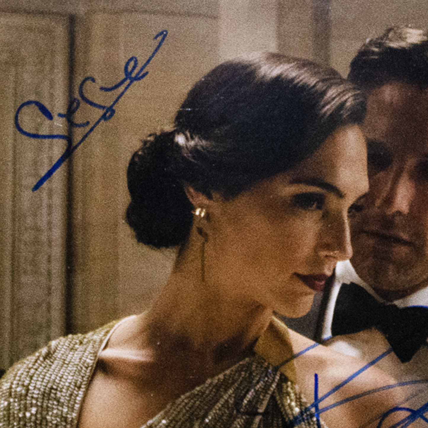 Signed Photo Batman vs Superman: Dawn of Justice 2016 - Gal Galot & Ben Affleck
