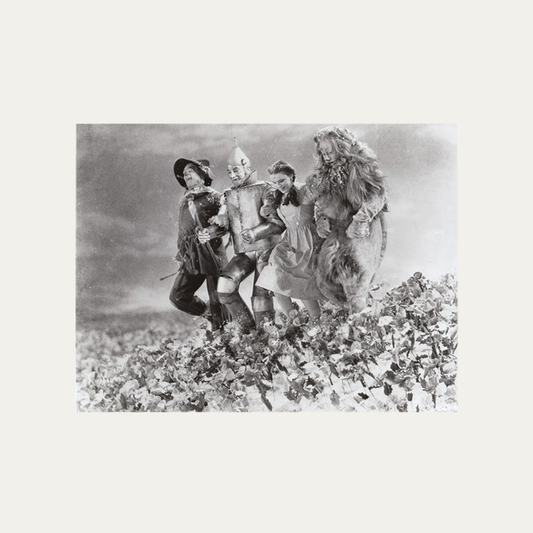 Photo The Wizard of Oz 1939 - Ray Bolger, Jack Haley, Judy Garland & Bert Lahr
