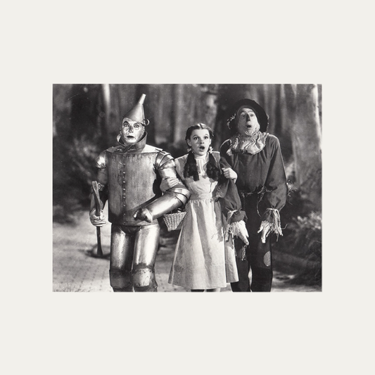 Photo The Wizard of Oz 1939 - Ray Bolger, Judy Garland & Jack Haley