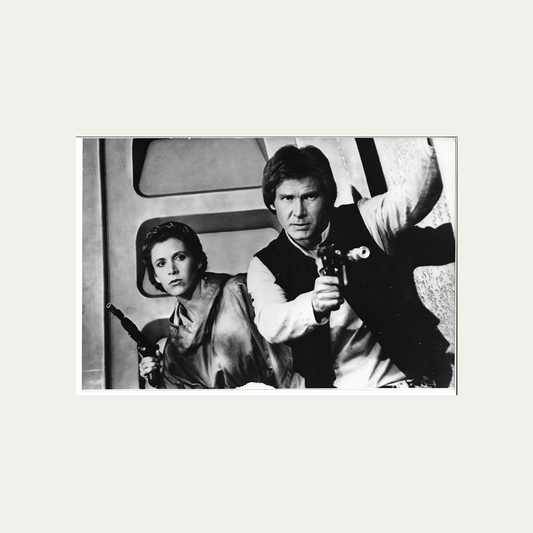 Photo Star Wars: Episode VI - Return of the Jedi 1983 - Carrie Fisher & Harrison Ford