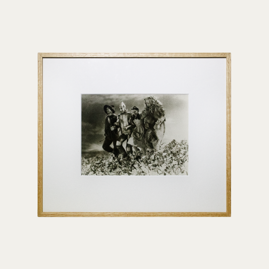 Photo The Wizard of Oz 1939 - Ray Bolger, Jack Haley, Judy Garland & Bert Lahr