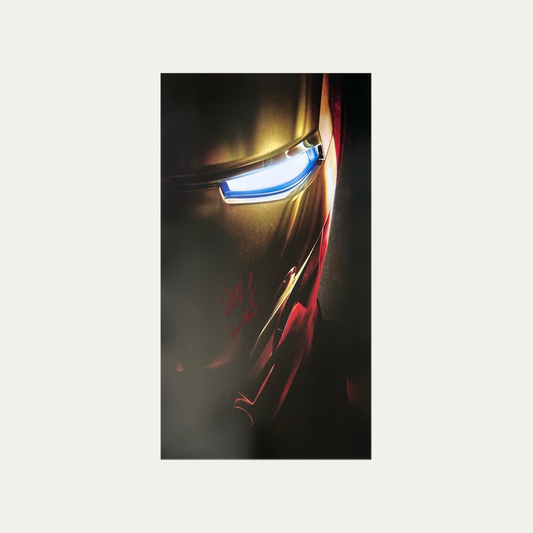 Signed Poster Ironman 2008 - Robert Downey Jr.