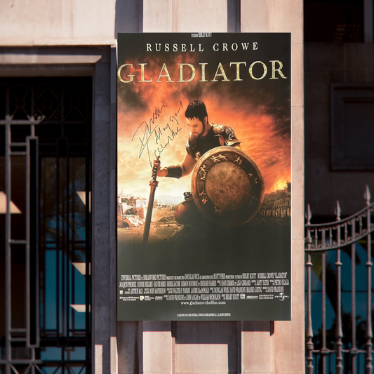 Signed Poster Gladiator 2000 - Russell Crowe