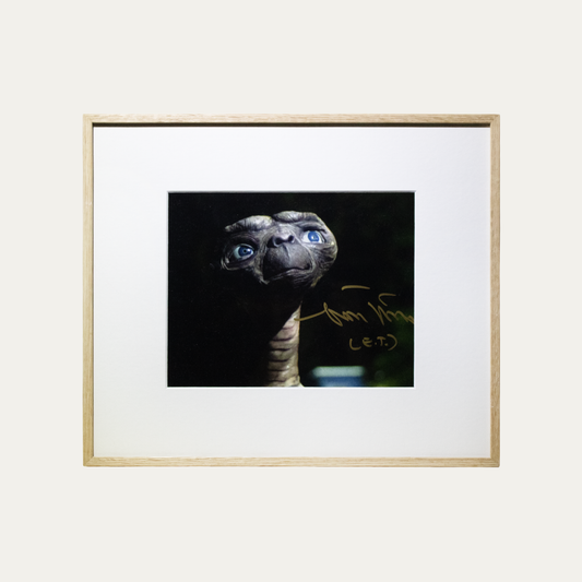 Signed Photo E.T., the extraterrestrial 1982 - E.T