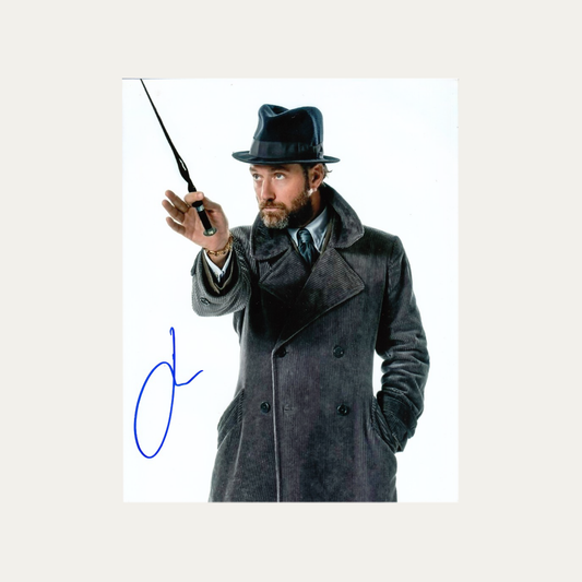 Signed Photo Fantastic Beasts: The Crimes of Grindelwald 2018 - Jude Law