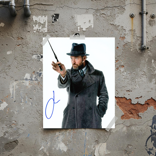 Signed Photo Fantastic Beasts: The Crimes of Grindelwald 2018 - Jude Law