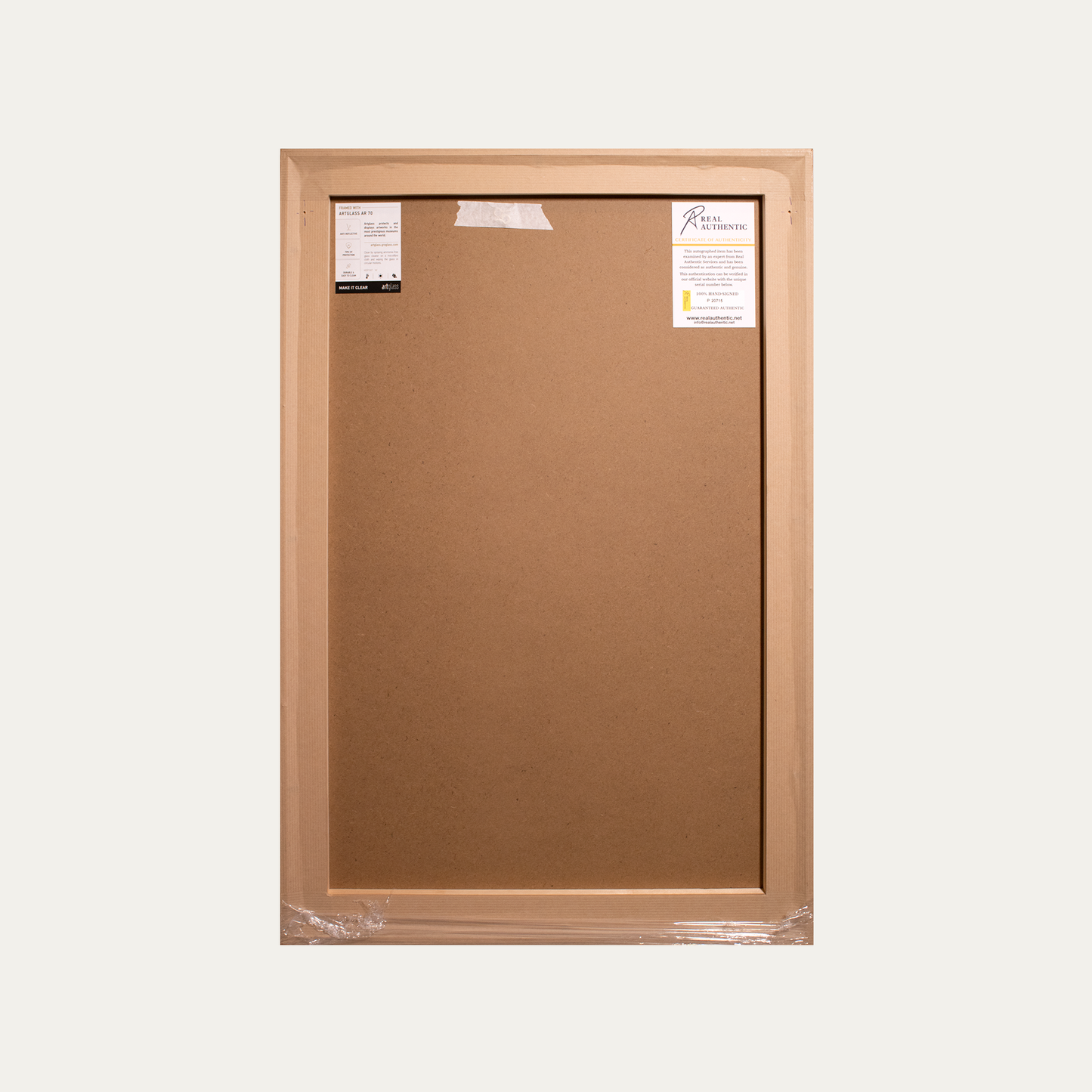 Lote 47: Póster firmado de La naranja mecánica (1971) - Malcolm McDowell