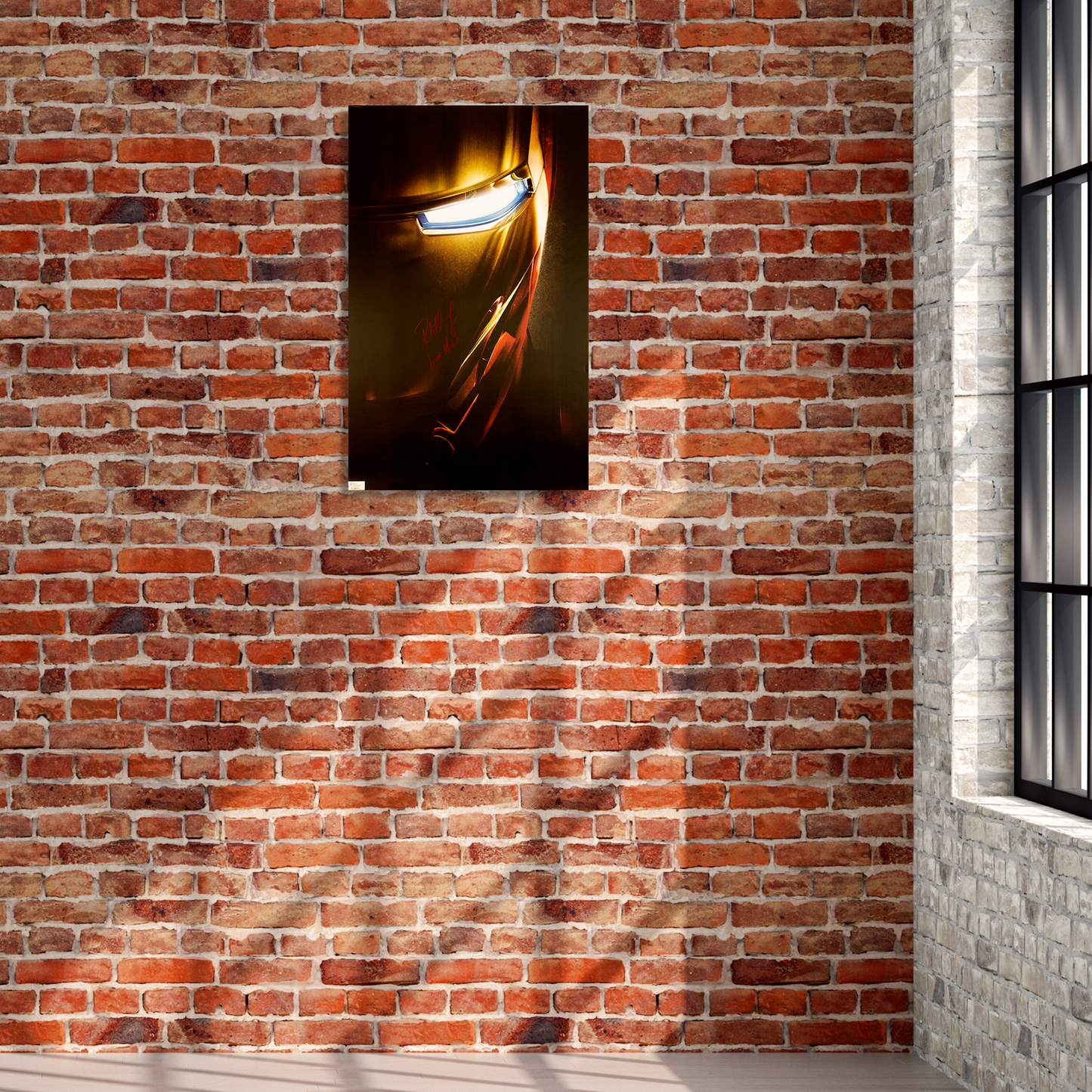 Lote 63: Póster firmado de Ironman 2008 - Robert Downey Jr.