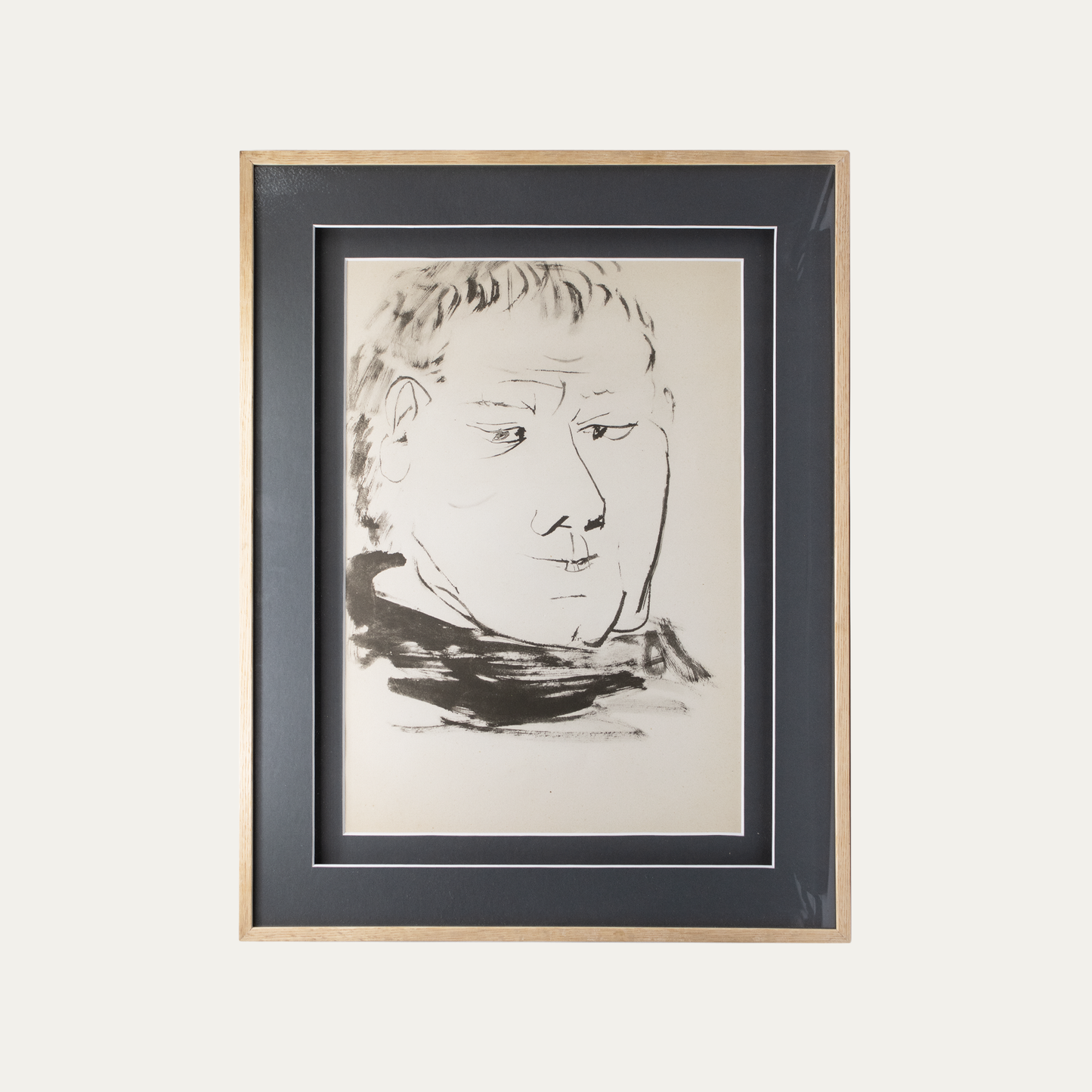L’homme au visage géant