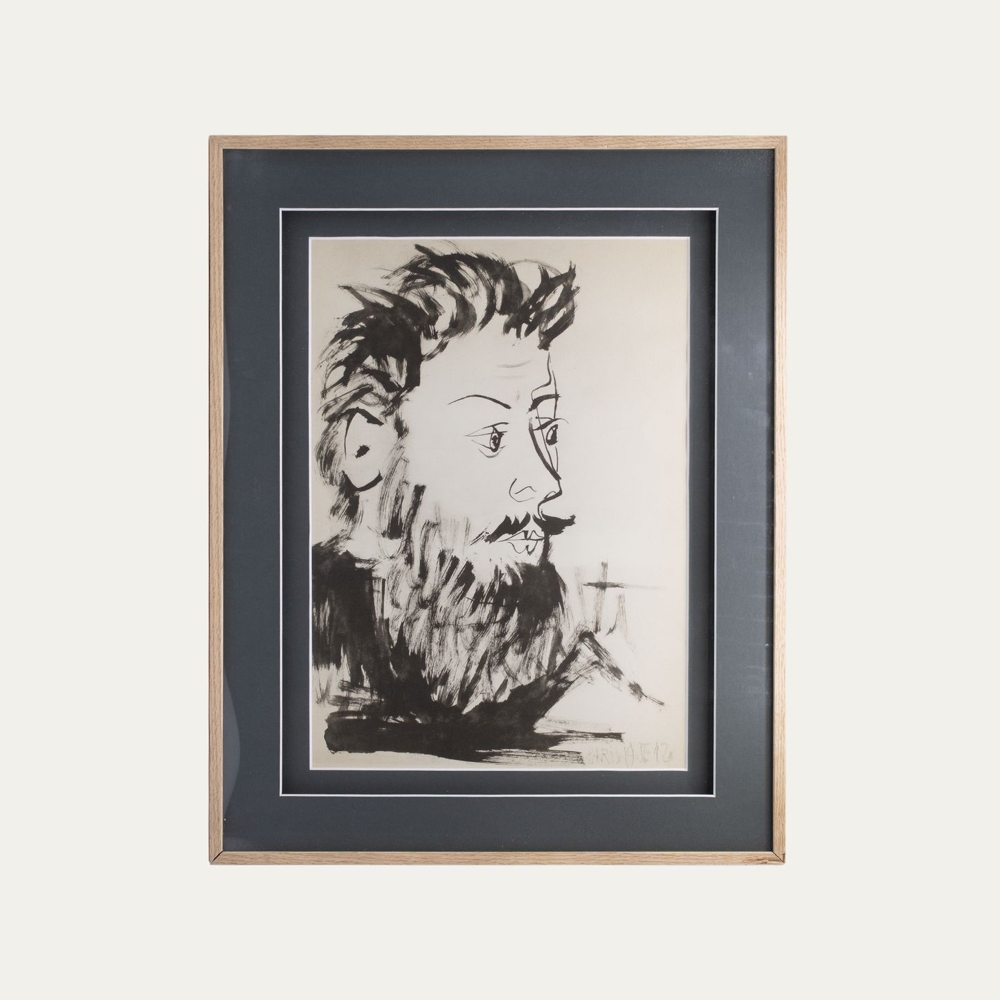 Visage d'un gentilhomme