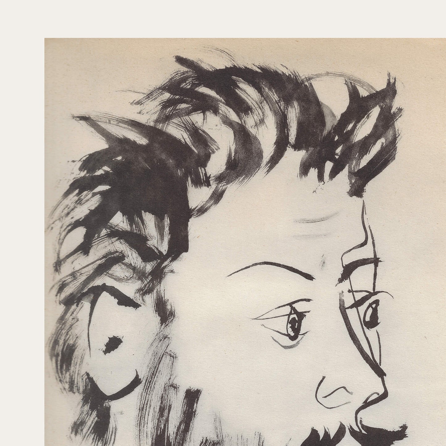 Visage d'un gentilhomme