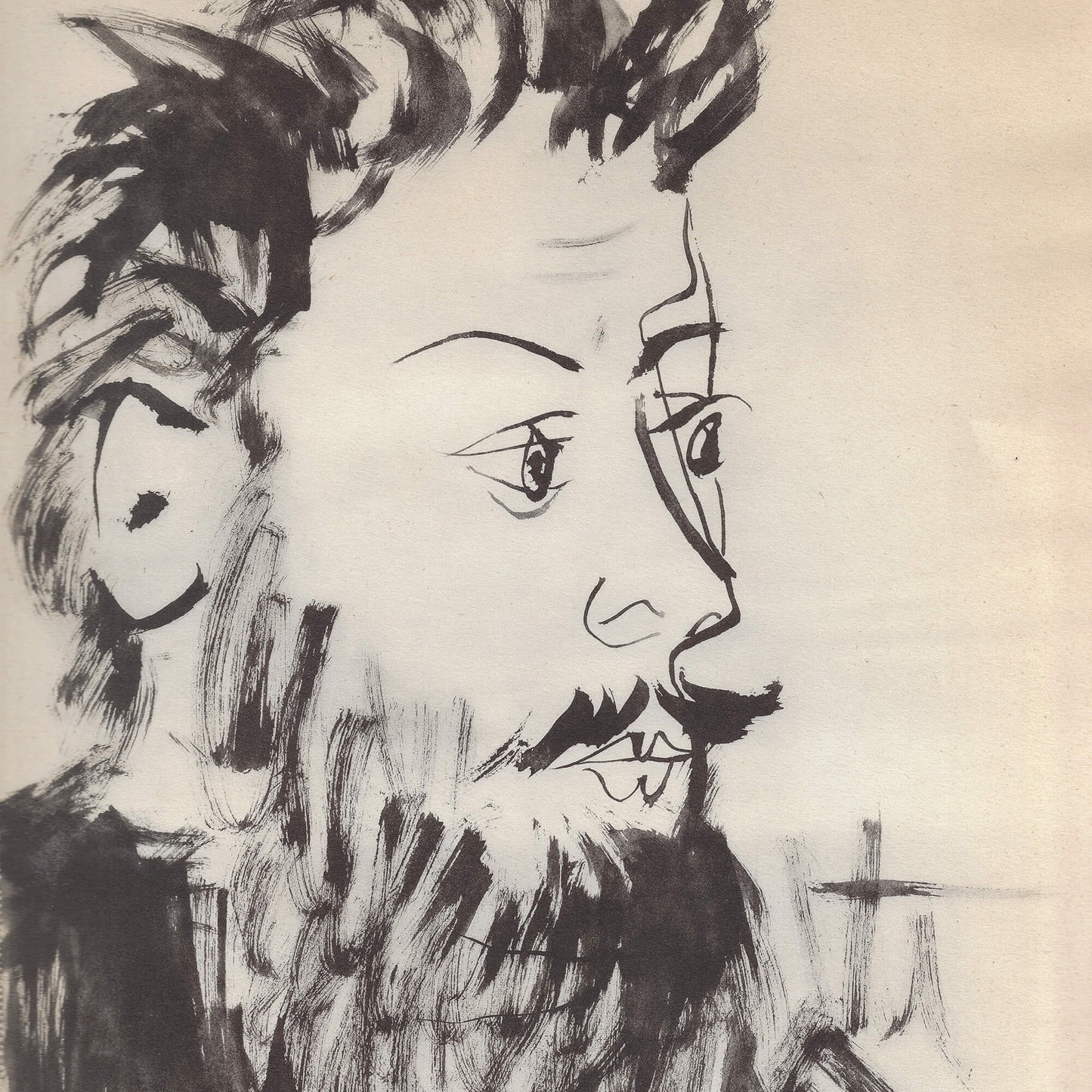Visage d'un gentilhomme